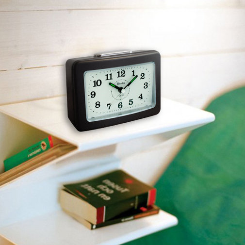 Westclox Quake Rectangular Analog Alarm Clock & Reviews Wayfair